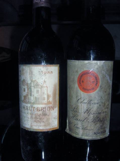 Haut Brion 1955 and La Mission Haut Brion 1955