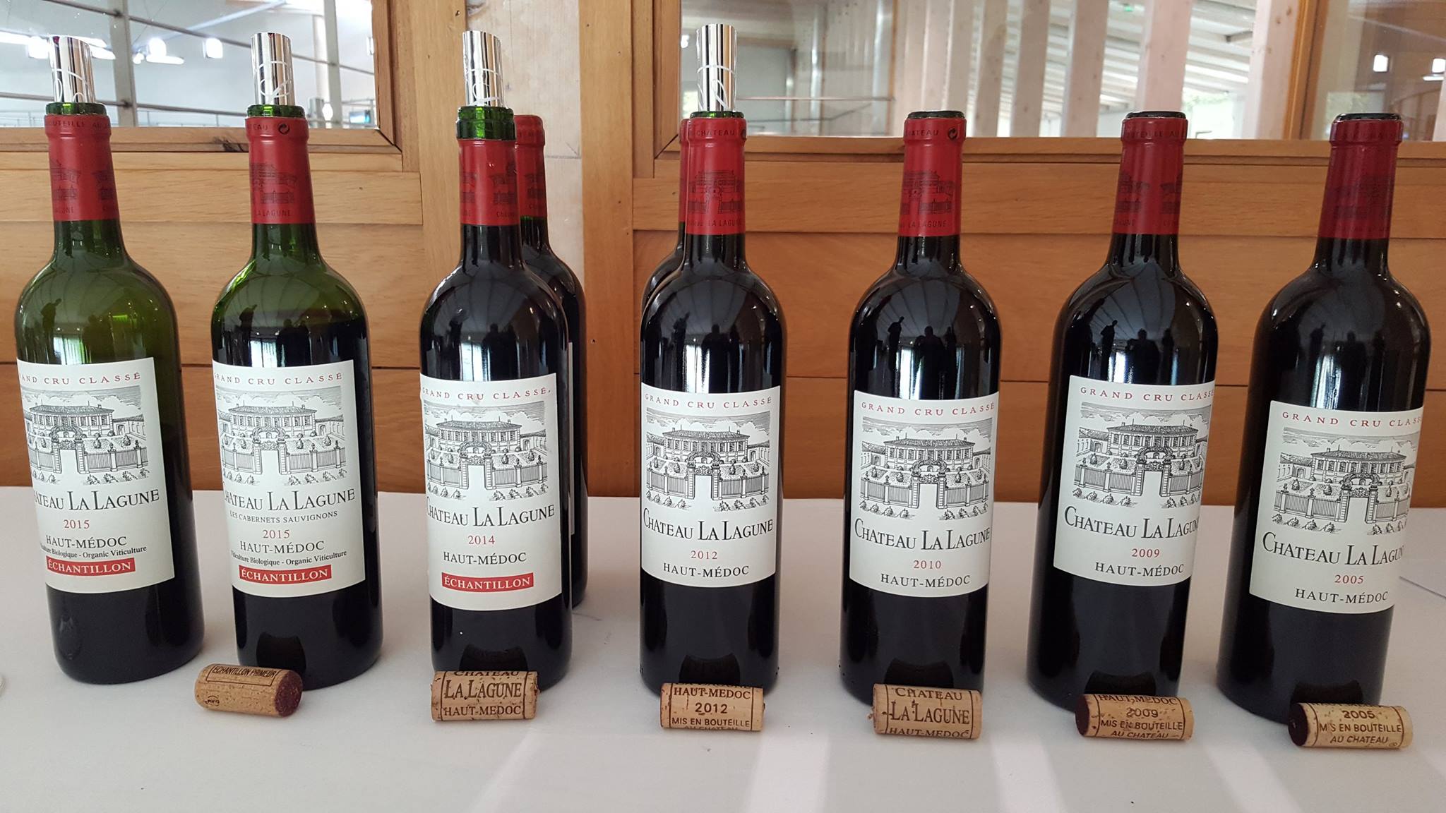 Vintages of La Lagune to taste